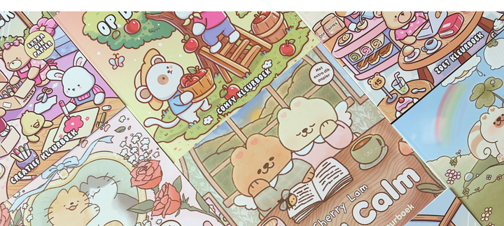 Cozy kleurboeken: de nieuwe creatieve trend die rust en sfeer combineert