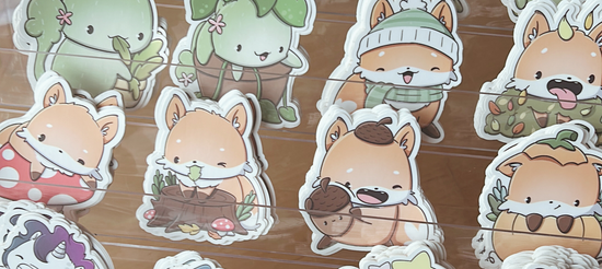 Fun kawaii stickers – Make everything extra cute! 🌸