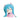 Hatsune Miku slapend figuurtje - Twinchees Lil' Sleepers variant