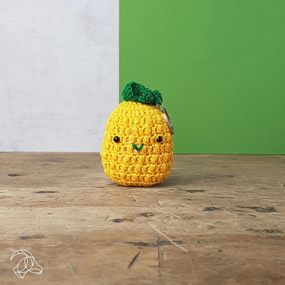 Hardicraft | Haakpakket Ananas - sleutelhanger 9 cm