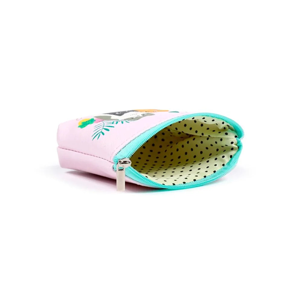 Kawaii katten portemonnee in pastel roze of mintgroen 🐾💖