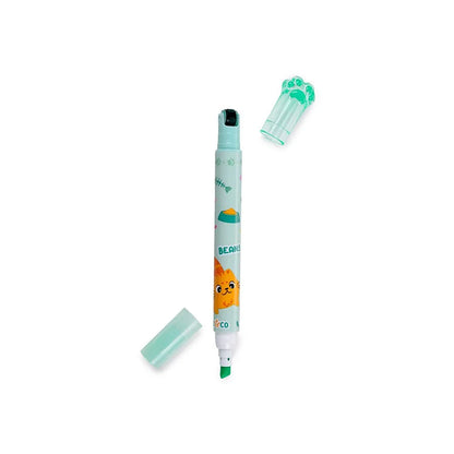 Beans and Co highlighter groene stift