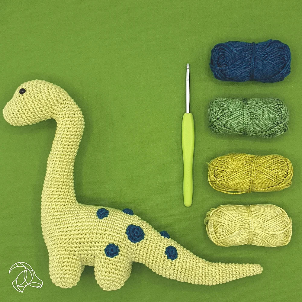 Hardicraft | Haakpakket Brontosaurus - 20 cm