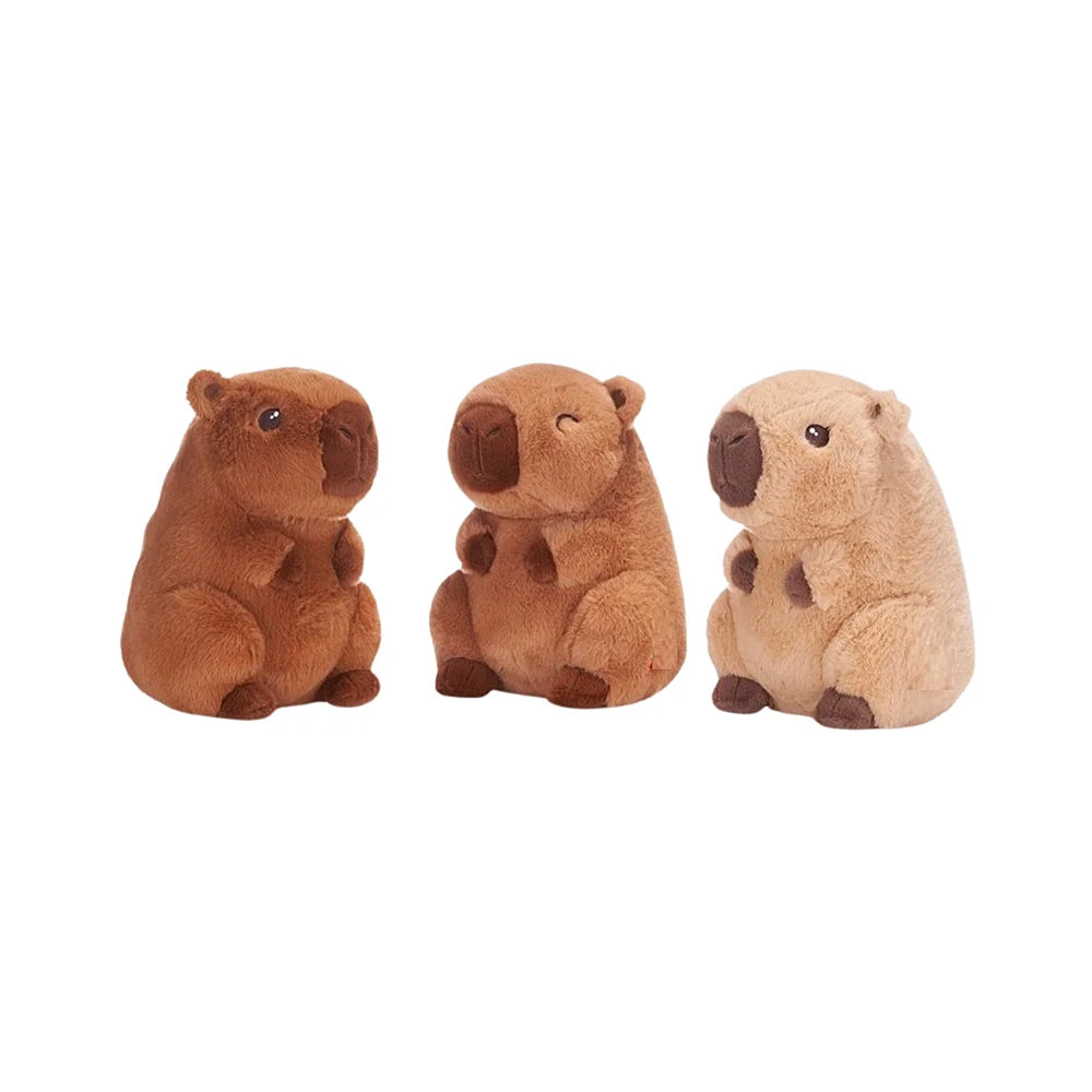 Capibara knuffels overzicht – alle kleuren samen voor pure gezelligheid en knuffelplezier