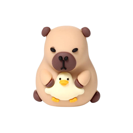 Capibara puntenslijper met eend