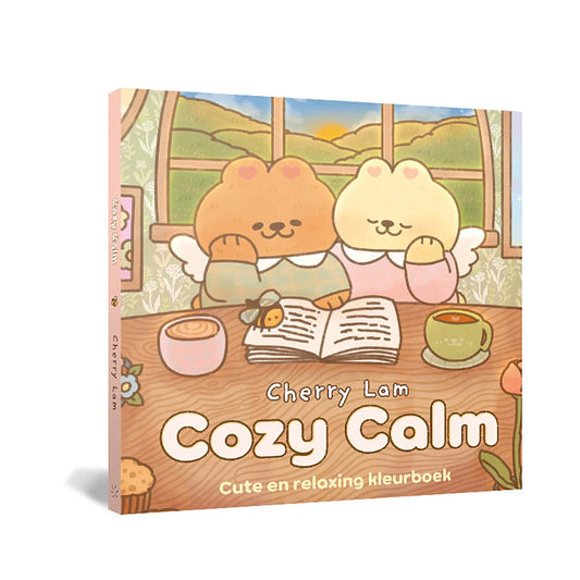 Cozy Calm kleurboek voor volwassenen – mindful ontspanning en creatief kleurplezier met dikke pagina’s