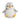kawaii Pickle Penguin knuffel close-up