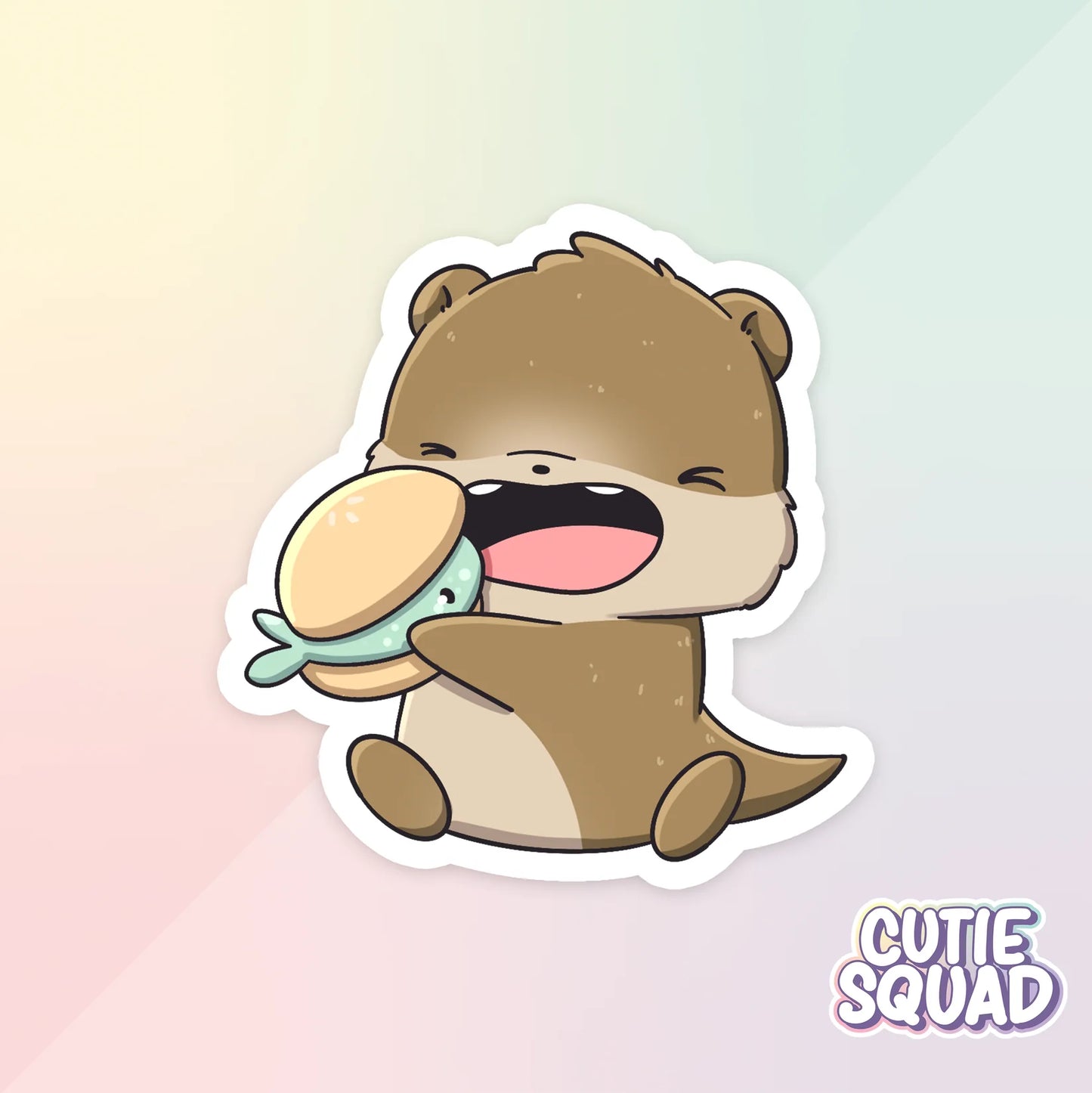 Fishy otters stickers - Kies je favoriet