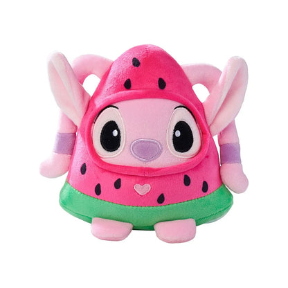 Angel verkleed als watermeloen knuffel – pluche Disney fruitvriend 20 cm