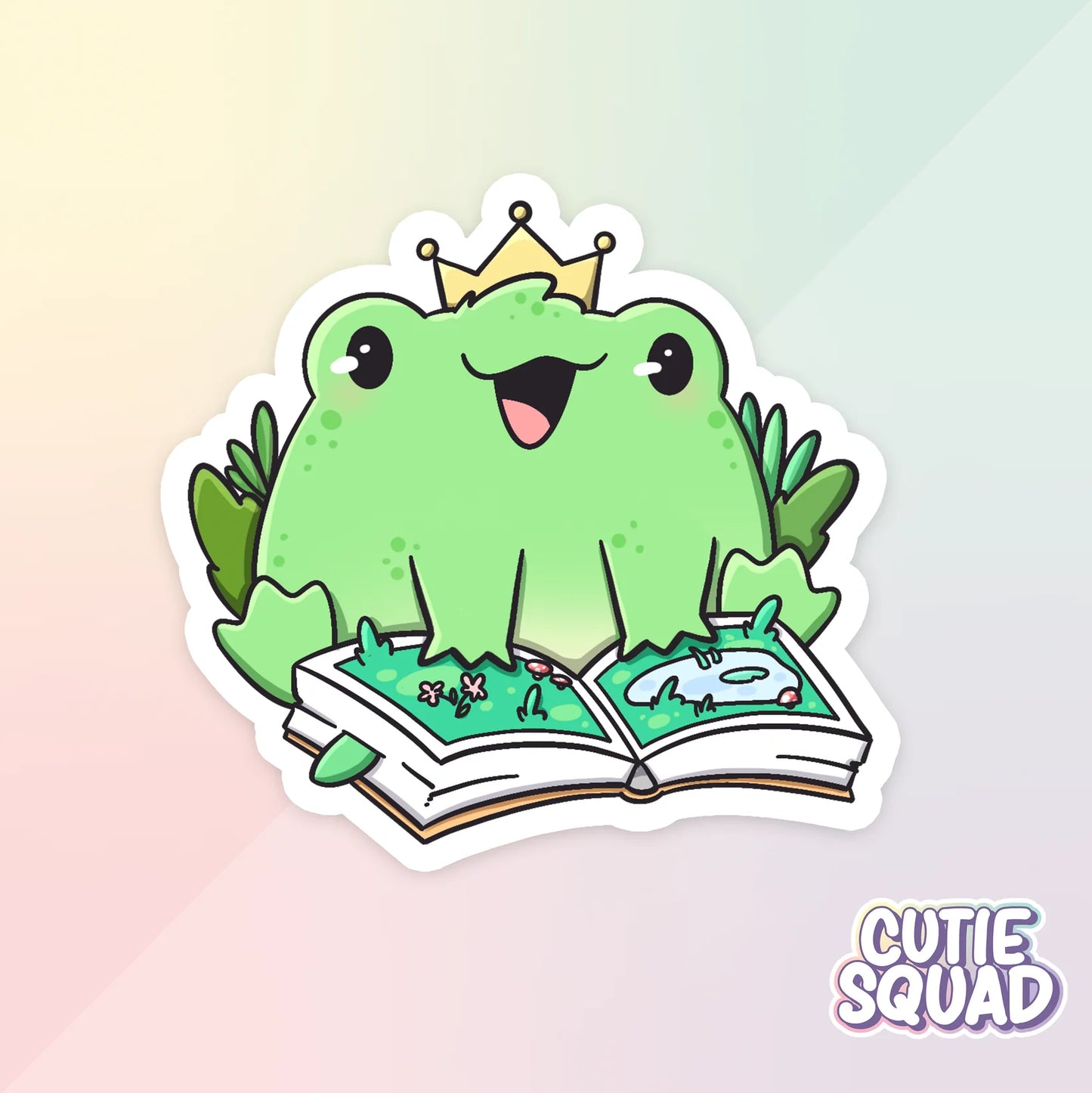Garden frogs stickers - Kies je favoriet