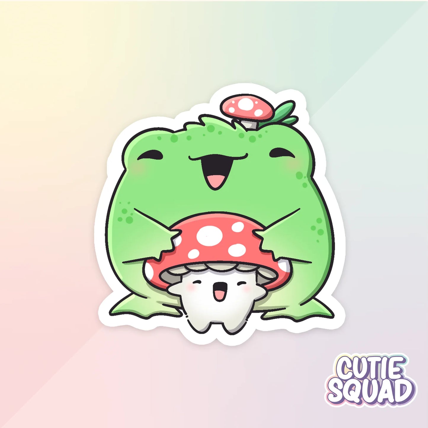 Garden frogs stickers - Kies je favoriet