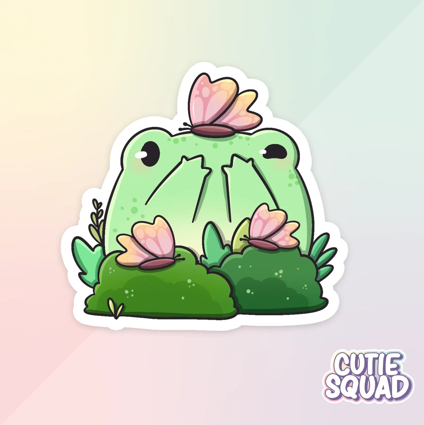 Garden frogs stickers - Kies je favoriet