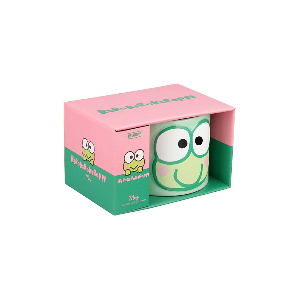 Keroppi mok achterkant – officiële Sanrio kwaliteit met Keroppi print