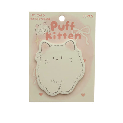 puff kitten memo – zachte kattenlook voor al je vrolijke krabbels