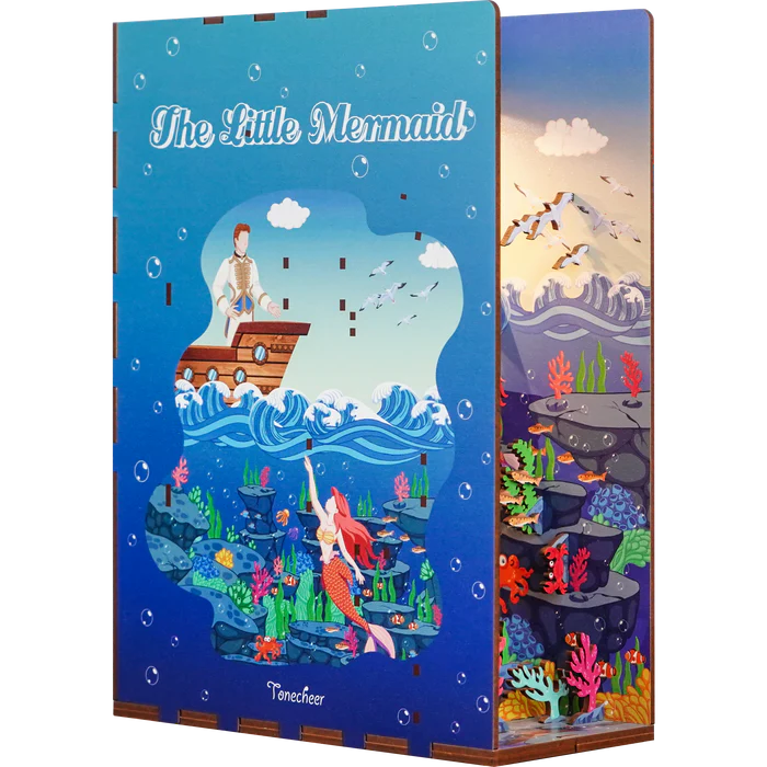 Tone-Cheer | Book nook: The little mermaid - 24 cm