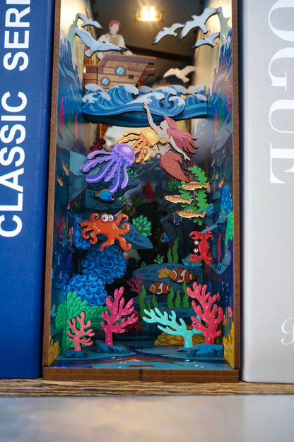 Tone-Cheer | Book nook: The little mermaid - 24 cm