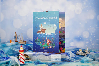 Tone-Cheer | Book nook: The little mermaid - 24 cm