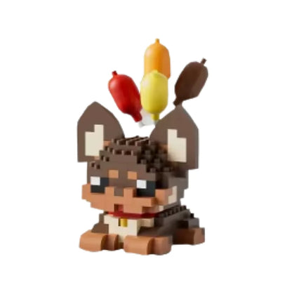 Mini Bricks Ballonnen Hondje – Dobermann – Bouwset