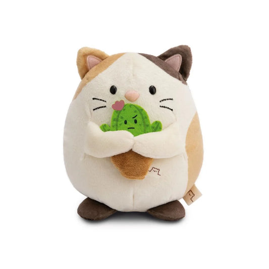 Angy Mymochi kat met cactus moodi close-up
