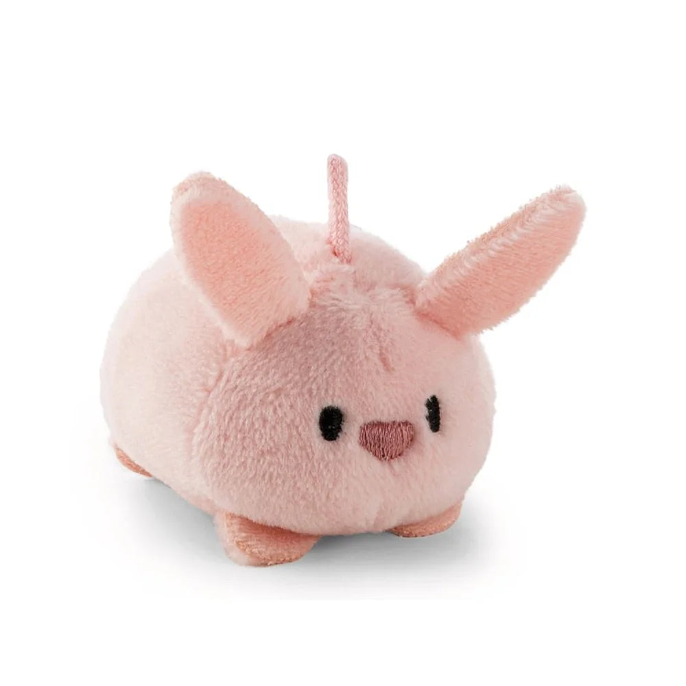 Pibu het liggende konijn - Mymochi Mini Loopies sleutelhanger