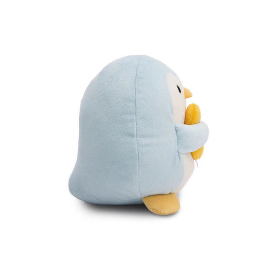 zachte waddle pinguïn knuffel met mini-eendje