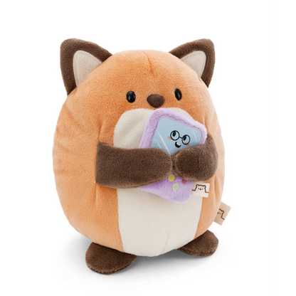 Mymochi | Vosje Geeks met game - knuffel 16 cm - in doosje