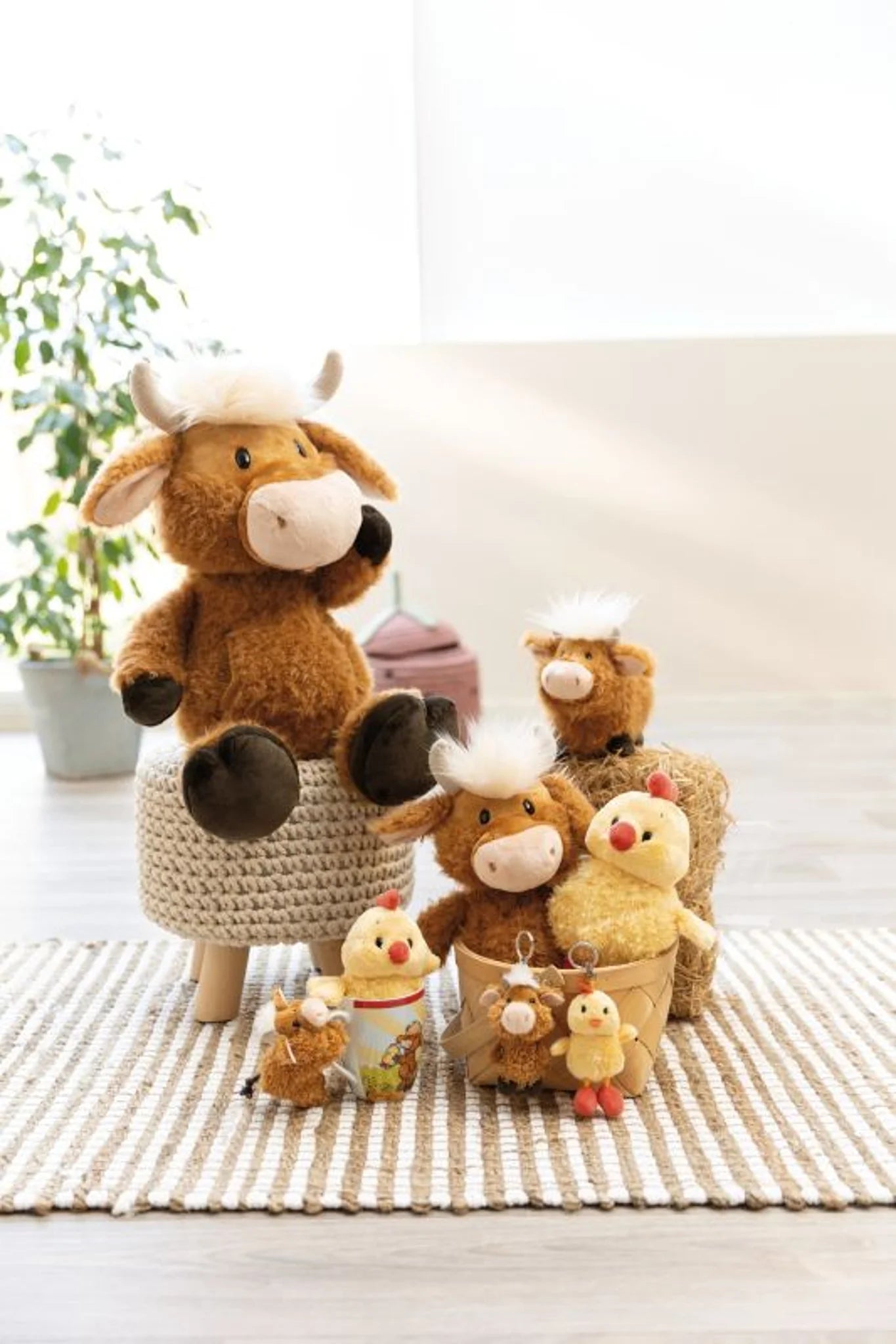 NICI | Schotse hooglander: Cattle McMooray - knuffel 18 cm