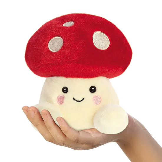 rustgevende uitstraling van knuffel Amanita