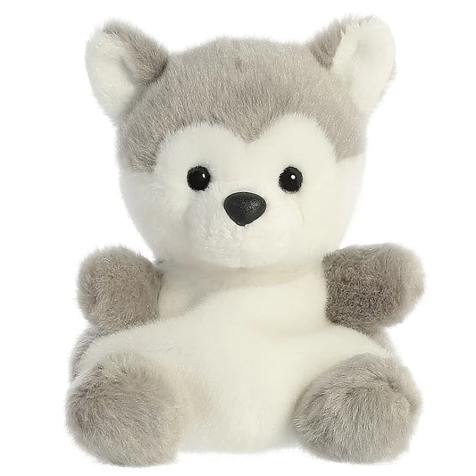 Palm Pals | Husky - knuffel 12 cm