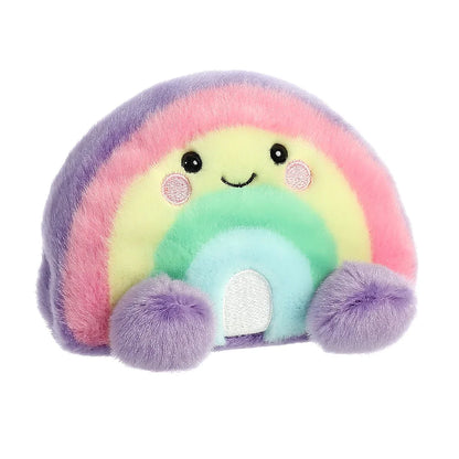 Palm Pals | Regenboog - knuffel 12 cm