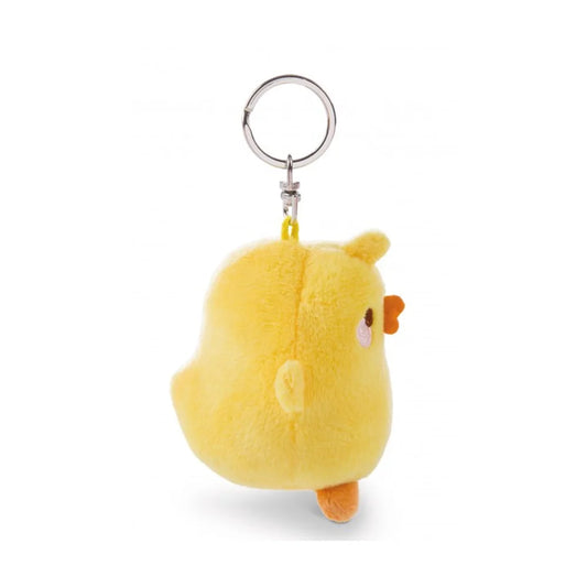 piu piu sleutelhanger zijkant – compacte kawaii keyring, zacht en vrolijk