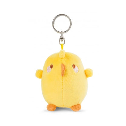 Molang | Piu Piu sleutelhanger pluche - 8 cm - GREEN