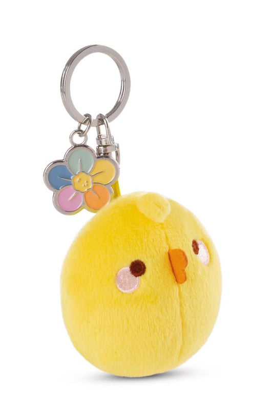 Molang | Piu Piu regenboog bloem - sleutelhanger 7 cm