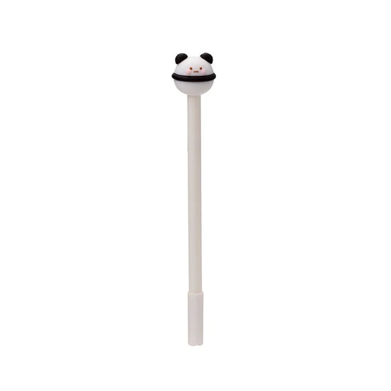 witte kawaii pen met planeet en dier