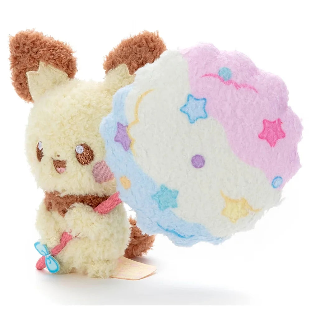 Pokémon | Poké peace: Pichu met cotton candy - knuffel 20 cm