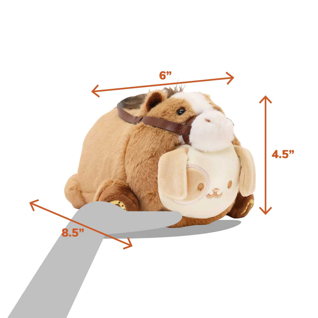 Anirollz | Puppiroll - Western paard versie 15 cm