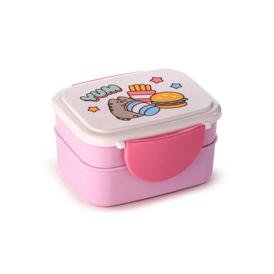 kawaii broodtrommel met pusheen illustratie