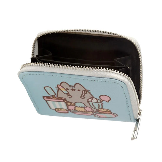binnenkant Pusheen portemonnee met muntgeld 💰