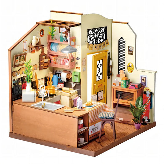 Rolife | Miniatuur huisje: Cozy kitchen - 19 cm