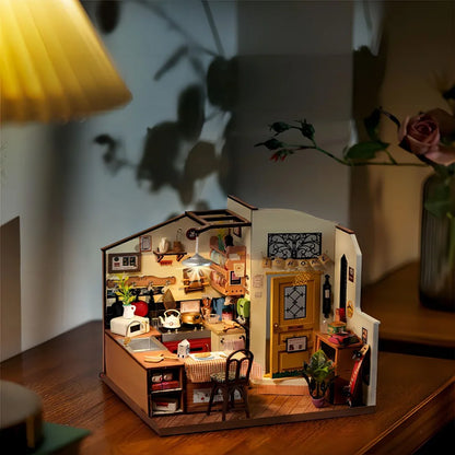 Rolife | Miniatuur huisje: Cozy kitchen - 19 cm