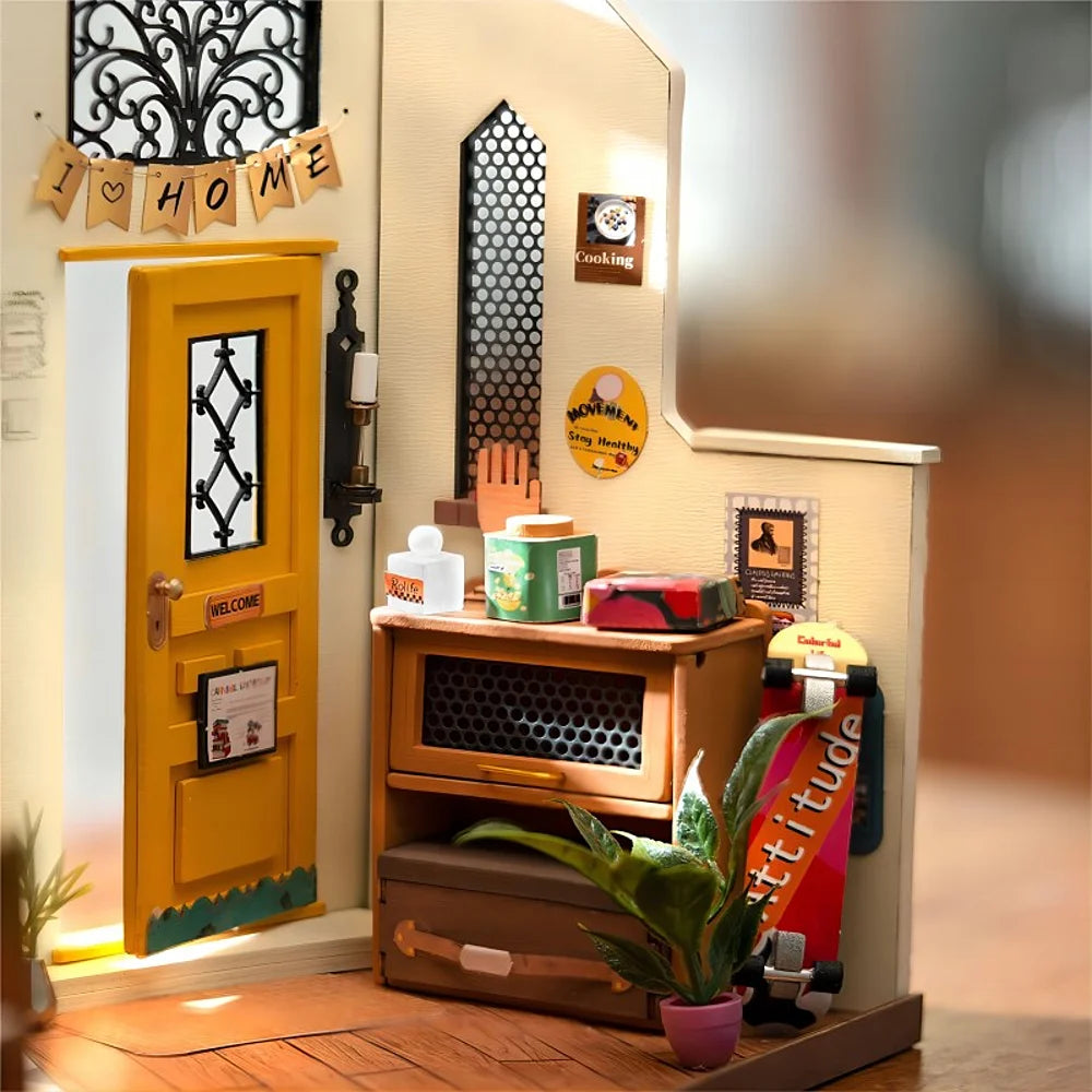 Rolife | Miniatuur huisje: Cozy kitchen - 19 cm