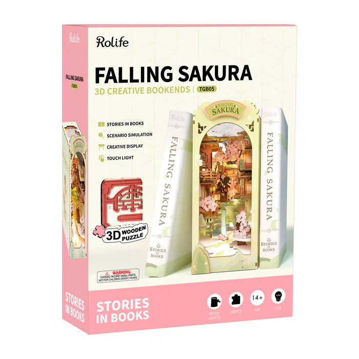 Rolife | Book nook: Falling Sakura - 24 cm