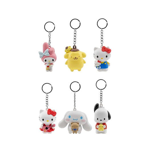 Kawaii Sanrio keychain – originele Hello Kitty en vrienden accessoire