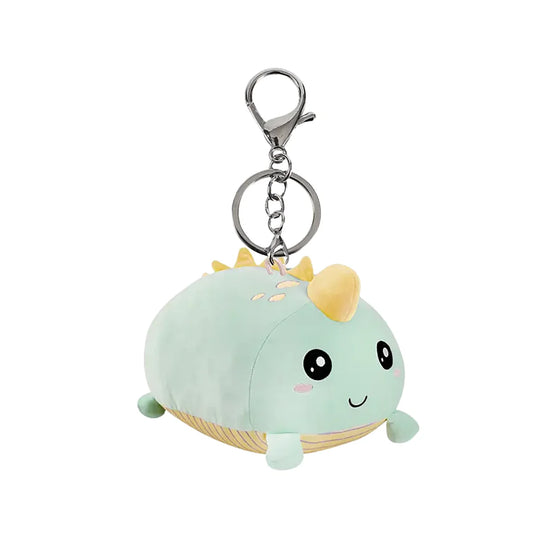 kawaii dino sleutelhanger knuffel in zacht pluche