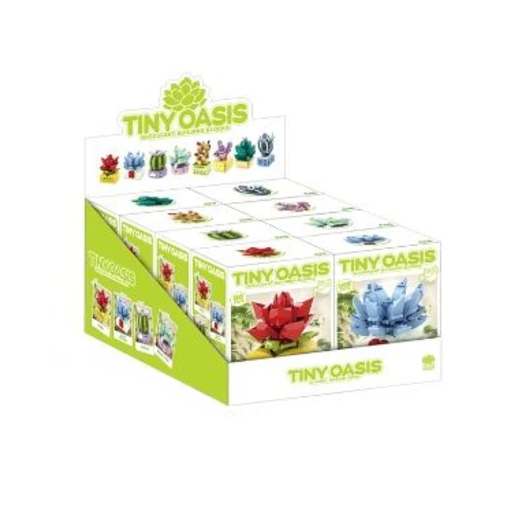 Tiny Oasis mini bricks vetplant van Lelebrother – kies je favoriet uit 8 varianten