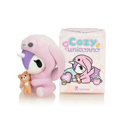 tokidoki cozy unicorno blind box figuurtje in onesie pakje, officieel tokidoki collectible
