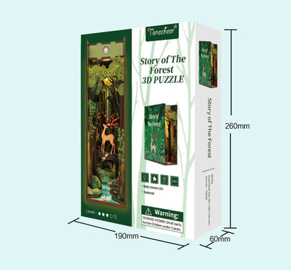 Tone-Cheer | Book nook: Story of the forest 24 cm