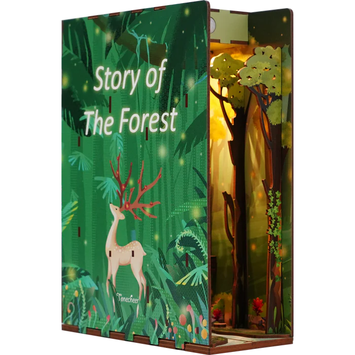 Tone-Cheer | Book nook: Story of the forest 24 cm