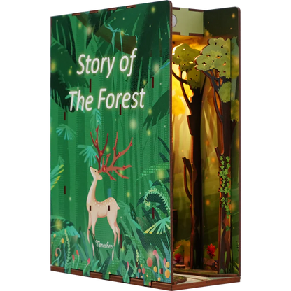 Tone-Cheer | Book nook: Story of the forest 24 cm