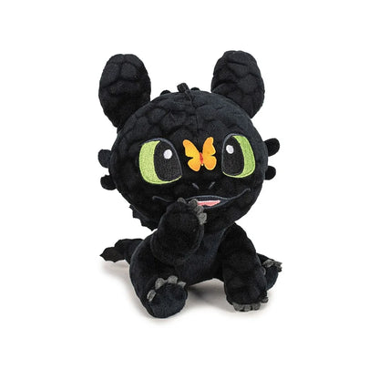 toothless knuffel met vlindertje